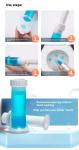 Aromatic Flower-Inspired Disposable Toilet Cleaner Gel Effective For Odor