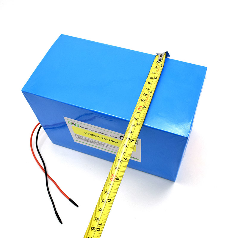 24Ah 24V LiFePO4 Battery Deep Cycle Rechargeable Lithium LFP Battery