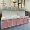 Buy cheap Three Section Slider Wall Mounted Dental Cabinets Solution Hospital Furniture from wholesalers