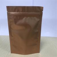 Buy cheap Wholesale high quality plastic 10g 500g 250g zip lock bag  for Cofee/Tea Packing product