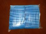 Heavy Duty PE Plastic Shoe Covers Disposable Polyester Material Waterproof