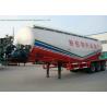 Buy cheap V Type Tank Semi Trailer 50 - 55 M3 , Dry Bulk Cement Trailers Heavy Duty from wholesalers