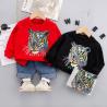 Buy cheap Children'S 110cm 43.3in Spring And Autumn Tiger Print Suit Two Piece Pants Set from wholesalers