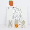 Buy cheap Sheep Bunny Personalised Silicone Teether BPA Free For Newborn Baby from wholesalers