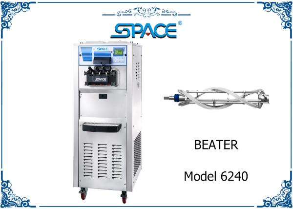 3 Flavor Frozen Yogurt Ice Cream Machine , Commercial Yogurt Ice Cream Making