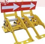 Highway Maintenance Anti Skid Plate Vehicle Security Barriers Removable