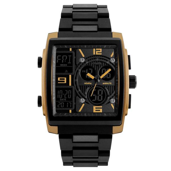 Buy cheap wholesale Reloj Skmei 1274 Outdoor Sport Digital Watch Stainless Steel Chrono Countdown Wristwatch Mens Watch from wholesalers