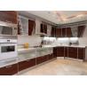 Buy cheap Matt MDF Wood Kitchen Cabinets Quartz / Granite Countertop Lacquer Shaker Style from wholesalers