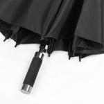 Automatic Open Double Canopy Golf Umbrella Wind Resistant Black Net Durable