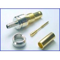 Buy cheap 1.0/2.3 crimp female connector for ST212 Cable product