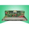 Buy cheap Supper Food Cardboard Display Trays With Glossy Finish for Woolworths Store from wholesalers