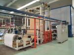 Modern Design Carpet Backing Machine , PVC Floor Tile Production Line