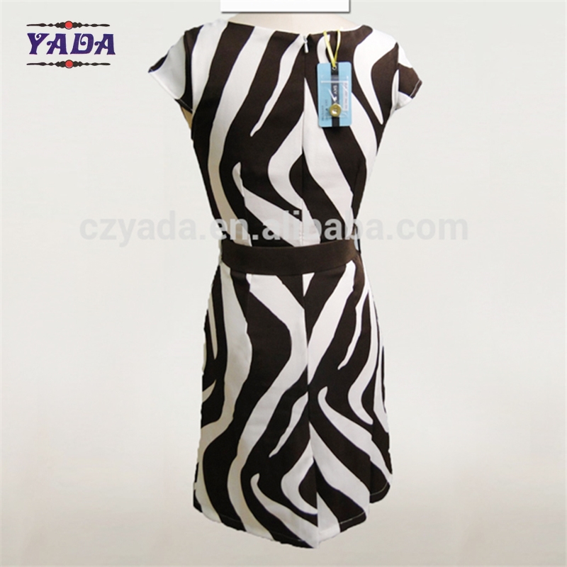 Long print elegant spring summer woman evening lady women long dress for sleeveless design