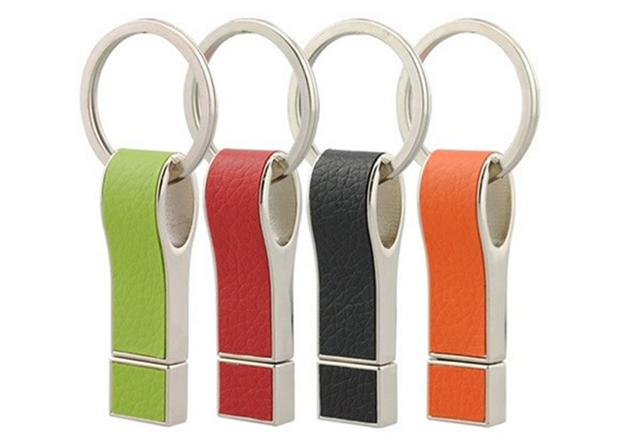 64g 2.0 Orange Leather Usb Flash Drive Show Life Brand Fast Speed