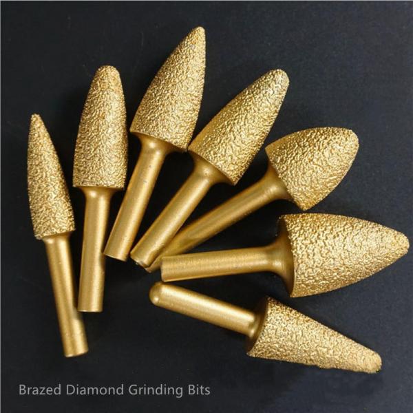 Buy cheap 6mm Brazed Diamond Tools For Iron Casting Granite Marble Grinding from wholesalers