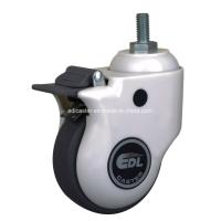 Buy cheap E5744-77 Diameter 100mm Diameter Threaded Brake TPU Medical Caster product