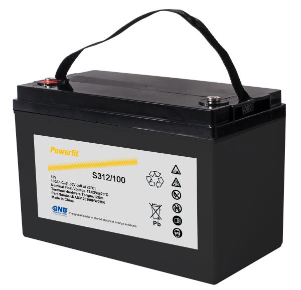 Buy cheap American GNB Battery Industrial Energy Storage Battery S312-100 12V 100AH with 1000 Wh Electric Energy from wholesalers