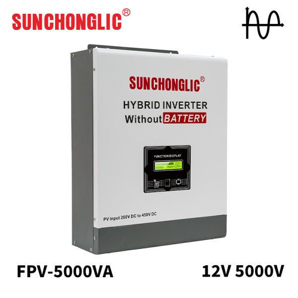 Buy cheap 220V 5kw Hybrid Solar Inverter Without Battery Off Grid Hybrid Inverter from wholesalers