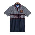 Manchester City 1995-1996 season second away retro jersey nostalgic design