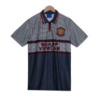 Buy cheap Manchester City 1995-1996 season second away retro jersey nostalgic design product