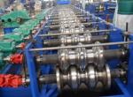 High Speed Galvanized Steel Guardrail Roll Forming Machine 380V 7.5Kw Hydraulic