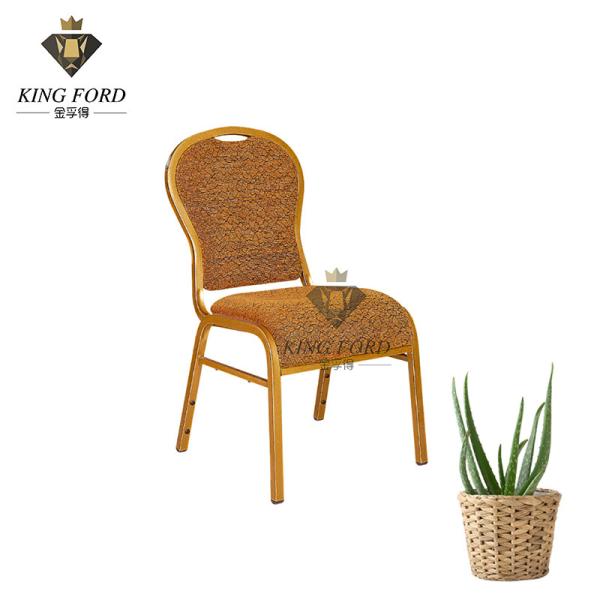 Buy cheap 6cm Moulded Foam Seat Dining Stackable Banquet Chair SGS ISO from wholesalers
