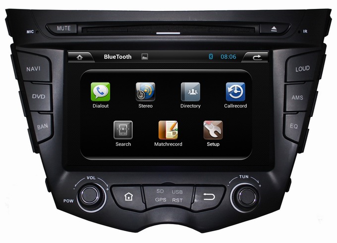 Ouchuangbo Auto DVD Radio Stereo 7"Android 4.2 for Hyundai Veloster Capacitive Screen 3G Wifi iPod OCB-7069C
