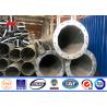 Buy cheap Iso Electric Power Metal Utility Pole For 132kv Transmission Line Project from wholesalers