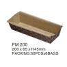 Buy cheap Paper baking cake mould manufactory/ Rect.Bakery Tray supplier from wholesalers