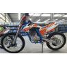 Buy cheap Gasoline Fuel Off Road Dirt Bike , Dirt Road Motorbike Orange Color from wholesalers