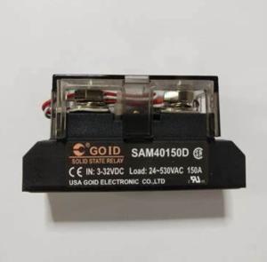 China Industrial Large Current Solid State Relay DC-AC SAM4040D SAM4060D SAM4080D SAM40100D SAM40120D SAM40150D 4-32VDC to 48- on sale