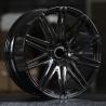 Buy cheap new staggered forged aftermarket Gloss Black forged wheel from wholesalers