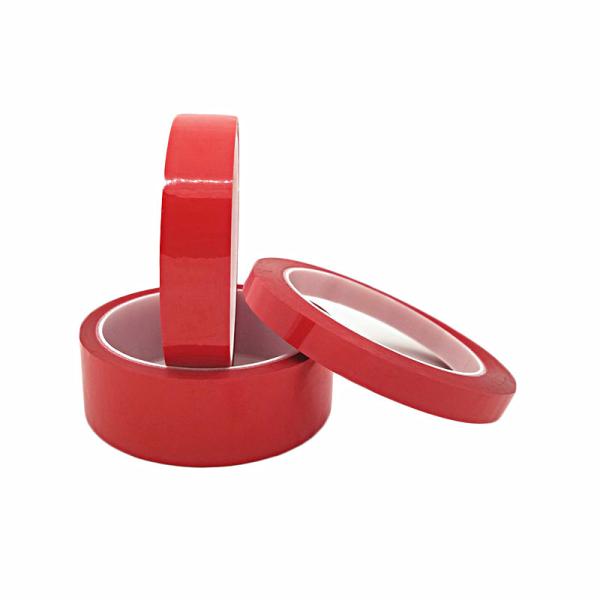 Buy cheap Embossed Transparent Acrylic Easy Tear Tape 60-80.C Temperature Resistance 10-1000m Length from wholesalers