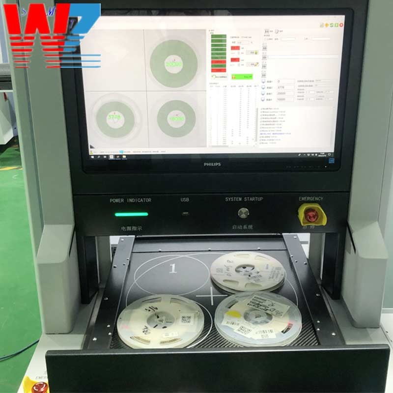 Automatic Electronic Smt X Ray Reel Components XRay Counting Machine X-Ray Intelligent Counter
