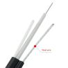 Buy cheap GJYXC8H Outdoor Fiber Optic Cable 8 FRP Strength G.652D LSZH 12 Core Single Mode from wholesalers
