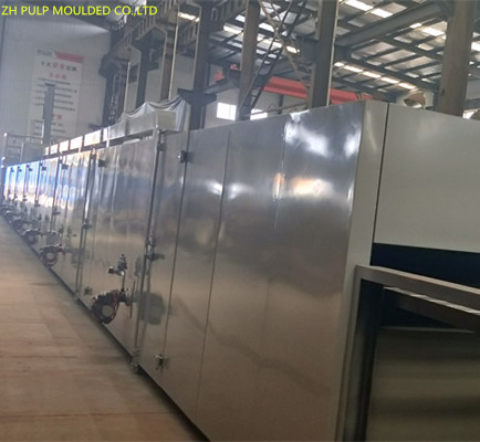 Rotary Egg Box Forming Machine 300KW Paper Moulding Pressure Vessel Control