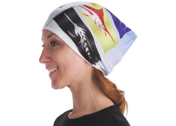Buy cheap Climbing Pink Blue UV Headwear Microfiber 25*50 CM Polyester from wholesalers