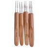 Buy cheap Bamboo Handle Crochet Hook Set Knitting Needles Stainless Steel Head Sewing Accessories from wholesalers