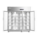 Heating Glass Doors Stainless Steel 304 Pharmacy Medical Refrigerator Used In