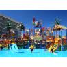Buy cheap Interactive Water Aqua Park Play Slide from wholesalers