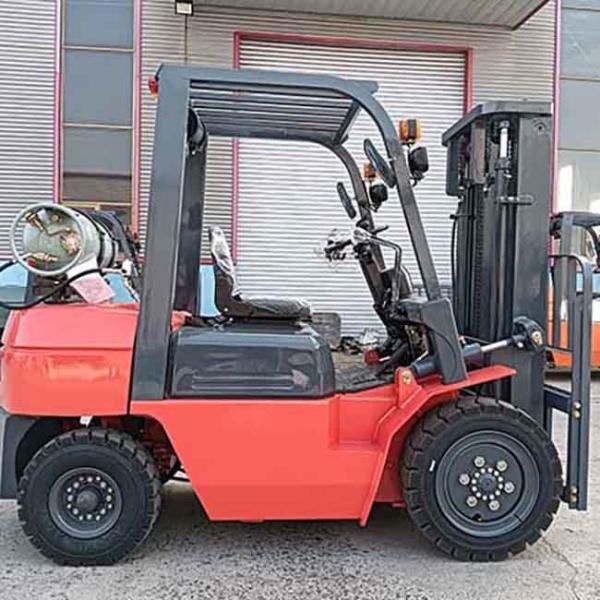 Buy cheap 3500 Kgs 3.5 Ton LPG Forklift Truck Standard Mast EPA PSI Dual Fuel Forklift from wholesalers