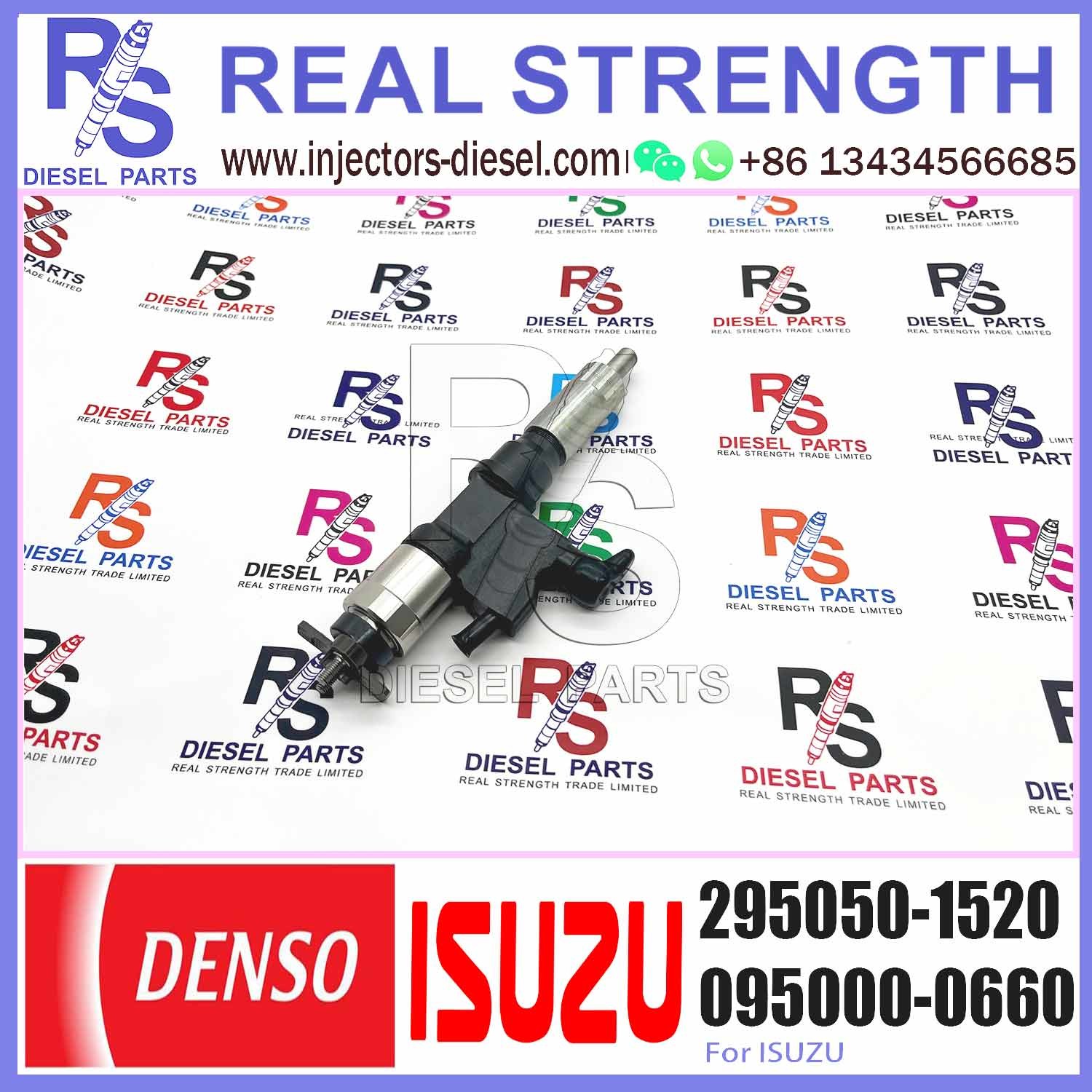 295050 1520, Original and new Fuel Injector 8-98243863-0 8982438630 295050-1520