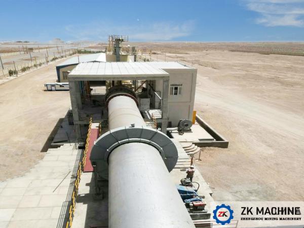 150m Kiln Active Lime production line Sugar Beet Residue Mud Treatment To