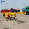 Buy cheap 60 Tons CIMC 40 Feet Skeletal Semi Trailer 45ft Container from wholesalers
