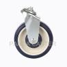 Buy cheap 5 Inch Shopping Cart Casters PU Castor Wheels 125mm For Trolley from wholesalers