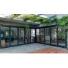 Buy cheap Powder Coating Aluminum Folding Doors 1.0mm-2.0mm Inward / Outward Opening from wholesalers
