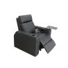 Buy cheap European Style Half Leather Power Electric Home Recliner Movie Public Theater Sofa With USB Charge from wholesalers