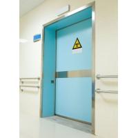 Buy cheap Sliding X Ray Radiation Protection Door 1 Leaf 45dB Rf Shielded Doors product