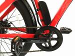 Colorful 350W Electric City Bike With Panasonic Lithium Battery