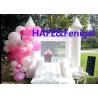 Buy cheap Custom White Inflatable Wedding Bounce Castle House Waterproof from wholesalers